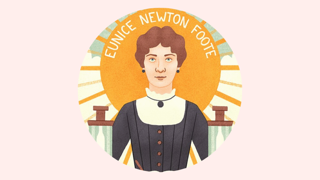 Eunice Newton Foote. HejRonja, CC BY-SA 4.0 via Wikimedia Commons